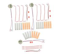 Hemobllo 3 Ensembles Kit Scientifique Batterie de Fruits DIY pour Élèves Expérience Énergétique avec Zinc et Cuivre Formation Observation et Analyse