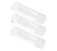 Hemobllo 3 ensembles Stick Silicone Réutilisable pour Lentilles de Contact Antidérapant Portable avec Tube de Rangement Transparent Outil pour Retrait et Pose de Lentilles Souples