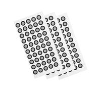 Hemobllo 3 Feuilles Marqueurs de Référence Réfléchissants pour Scanner Points Identification Haute Réflexion Épaisseur Lot Marqueurs Autocollants de Marquage Réutilisables pour