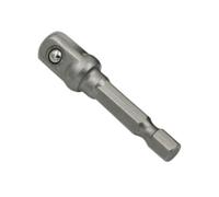 Hemobllo 3 pièces Adaptateur Douille Impact Carré Acier Inoxydable et Chrome-vanadium Connecteur Rallonge Hexagonal pour Perceuse et Visseuse Détrompeur à Bille Rapide