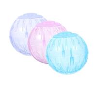 Hemobllo 3 pièces Balle Hamster Mini Rouleau Surface Lisse Adorable pour Entraînement Petits Animaux Couleur Aléatoire Couleur Aléatoire