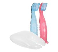 Hemobllo 3 pièces Ballons Grand Format Brosse à Dents et Dents pour Fêtes Garçon Fille Décorations Créatives Légères et Portables pour Anniversaires Showers et Célébrations Dentition