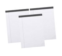 Hemobllo 3 Pièces Bloc Notes à Détacher Portable Cahier Ligné pour Prendre des Notes pour Étudiants et Réunions Affaires Papier Épais Format Pratique pour Écrire et Organiser Vos