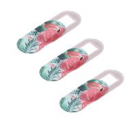 Hemobllo 3 pièces Cache Webcam Ultra Mince Motif Flamant Protection pour Ordinateur Portable Tablette Smartphone