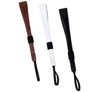 Hemobllo 3 Pièces Dragonne Pour Appareil Photo Doigt Groupe Carpien Cheville Sangles De Poignet De Gymnastique Levage Support De Poignet Clés Entraîneur Boucle Titulaire Tissu Pu