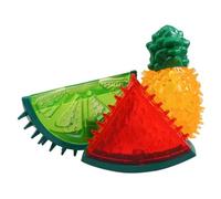 Hemobllo 3 pièces Jouets à Mâcher pour Chiens Jouets Squeaky et Résistants pour Dentition Améliore Intelligence et la Chaleur Style Aléatoire