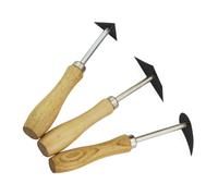 Hemobllo 3 pièces Kit Outils Coupe Artisanale Acier Tungstène pour Modelage Argile Outils de Façonnage et Réparation Poterie DIY Durables et Pratiques