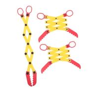 Hemobllo 3 Pièces Kit Robotique Éducatif Bras Mécanique Interactif à Assembler pour Garçon Fille Griffe Robotique Stem Outil de Préhension DIY pour Expériences Scientifiques et