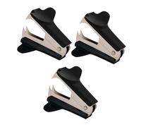 Hemobllo 3 pièces Mini Arrache-agrafes Outil Portable pour Enlever Agrafes Extracteur Pratique pour Bureau École et Usage Domestique