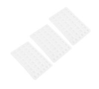 Hemobllo 3 Pièces Moules Silicone pour Briques Miniatures Simulation Réaliste pour Modèles Architecture pour Maquettes de Maison de Poupée et Tables de Sable