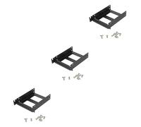 Hemobllo 3 Pièces Optimisez Votre Configuration : Plateau de Disque Dur en Aluminium Support de Disque Dur Ssd Interne Montage de Disque 2 5 Pouces pour Une Extension Facile