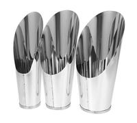 Hemobllo 3 pièces Pelle à Terre Inoxydable pour Plantes Pot Lot de de Jardin Acier Résistant Cuillères à Terre pour et Bonsaï Outils de Plantation Multifonctions