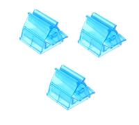 Hemobllo 3 pièces Presse Tube Dentifrice Plastique Rotatif Distributeur pour Salle de Bain Pince Manuelle et Pratique