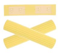 Hemobllo 3 pièces Recharge Tête de Vadrouille Éponge Absorbante Têtes Rechange Balai Mousse Haute Absorption pour Nettoyage Sols Compatible Carrelage Réutilisable et Résistante