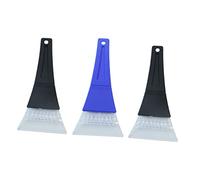 Hemobllo 3 pièces Set de à Neige Portables Antidérapantes pour Voiture Grattoir Pare Brise sans Rayure Légères et Durables pour Déneigement