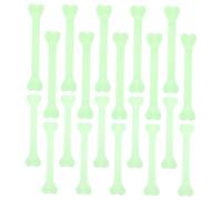 Hemobllo 30 Pièces Accessoires Plastique avec Câbles Suspendus Os Factices pour Événements et Ambiance Étrange