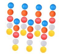 Hemobllo 30 pièces Balles Dentraînement Golf Intérieur Colorées Souples pour Pratique Swing et Sports