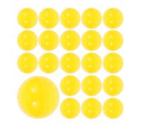 Hemobllo 30 Pièces Boules de Loterie Ouvrables 3cm en PVC | Jaune, Design Opaque Réutilisable, Faciles à Remplir, Loterie et Tombola, Accessoires de Jeu