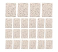 Hemobllo 30 Pièces Electric Kiln Wire Gaskets Aluminium Oxide Ceramic Kiln Element Protection Pads High-temperature Cushions Accessories And Repair