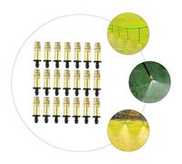 Hemobllo 30 pièces Embout Pulvérisateur Jardin Réglable Asperseur Arrosage Brume Fine pour Irrigation Plantes Accessoire Pratique pour Système Arrosage Maison et Jardin