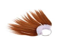 Hemobllo 30 pièces Kit de Faisceaux de Cheveux Naturels pour Salon avec Nuancier Couleur et Échantillons pour Test Coiffure Mèches et Réalistes pour Apprentissage et Coloration