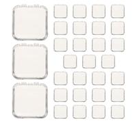 Hemobllo 30 Pièces Press Nail Packaging Box Transparent Plastic Display Case Thick Acrylic Artificial Nail Organizer For Manicure Salon DIY