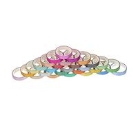 Hemobllo 30 rouleaux Lot Rubans Washi Pailletés Multicolores Bandes Papier Adhésives Décoratives pour Scrapbooking DIY Créatives et Repositionnables pour Albums et Journaux Intimes