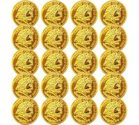 Hemobllo 300 pièces Pirate Plastique Dorées Accessoires Décoratifs pour Jeux de Société Coffret Au Trésor pour Fêtes et Chasse Au Trésor