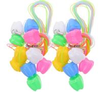 Hemobllo 30pièces Boîte à Dents de Lait Garçon Fille Colorées Boîte de Rangement et Décorative pour Souvenirs de Dents Perdues pour Fête et École Plusieurs styles