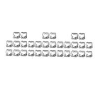 Hemobllo 30pièces Couvercles Aluminium Résistants Chaleur Pour Brûleurs De Cuisinière à Protège Plaque De Cuisson Huile Résistant Rénovation Facile Nettoyage Rapide