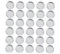 Hemobllo 30pièces Palette De Fards à Paupières Vide Étui à Fards à Paupières Plateau à à Godets à à Vides Étui à Blush Plateau à Blush à Surligneur Accessoire Pour Palettes De Maquillage