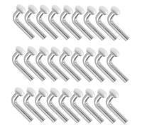 Hemobllo 35 pièces Pallet Rack Safety Pin Heavy Duty Galvanized Shaped Locking For Warehouse Shelving Accessories Storage Rack Bolts