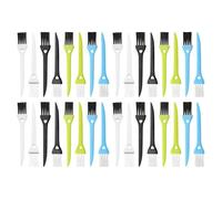 Hemobllo 36 Brosses de Nettoyage pour Rasoir Électrique, Assortiment 8 Couleurs Poils Doux, Outil de Nettoyage Compact pour Soin Personnel et Salon, Accessoire Polyvalent pour Rasage