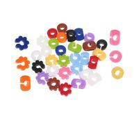 Hemobllo 36 Pièces Marqueurs de Verres Silicone Colorés Réutilisables pour Identifier Verres à Vin Martini Fête Bar Noël