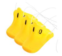 Hemobllo 3Pièces Accessoires Cosplay Nez de Canard Vinyle pour Fête Déguisement et Carnaval Masque