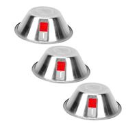 Hemobllo 3pièces Bols à Huile Inoxydable Pour Hottes De Cuisine Récipients Multi-fonctions Pour Collecte Huile Et Graisse