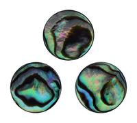 Hemobllo 3pièces Boutons de Trompette Coquille Ormeau Naturelle Accessoires de Remplacement Confortables et Durables pour Musiciens