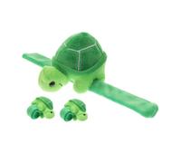 Hemobllo 3pièces Bracelets à Claquer Tortue Peluche Petits Cadeaux Pour Sacs-cadeaux Jolis Bracelets Animaux Marins à Glisser Un Panier Garni
