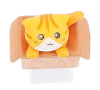 Hemobllo 3pièces Capuchons Clavier Mécanique Personnalisés Design Chat Éclatant pour Ordinateur Accessoire Amusant Et Léger pour Clavier De Jeu Et Bureau