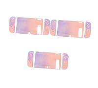 Hemobllo 3pièces Coque De Compatible Housse Pratique Pc Avec Design Élégant Et Installation Facile Dégradé