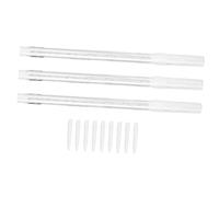 Hemobllo 3pièces Gomme Pour Sourcils Dissolvant Pour Marqueur Blanc Correcteur De Marqueur Professionnel Stylo Gomme Portable Multifonction