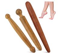 Hemobllo 3Pièces Outils de Réflexologie Bâtons de Massage Corporel Multifonctionnels pour Mains Sûr pour Usage Professionnel Personnel