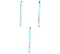 Hemobllo 3pièces Stylet Double Capacitif Métal pour Écrans Tactiles Stylet Disc Bleu pour Téléphones Tablettes Et Ordinateurs Portables pour Dessin Et Prise De Notes