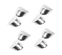 Hemobllo 4 Ensembles Grimpeur Sur Échasses Supports Sangles De Pour Talons Hauts Escabeau Remplacement Des Pointes De Talons Hauts Alliage D'aluminium Silver
