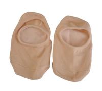 Hemobllo 4 paires Socquettes Invisibles Coton pour Femmes Silicone Antidérapant à Larrière Ultra Basses Pack Couleur Peau Confort Respirant et Élastique pour Chaussures Plates et Talons