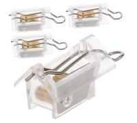 Hemobllo 4 pièces Accessoires de Rideaux avec Serrure de Cordon pour Stores Vénitiens Matériel et Pratique pour Installation Facile