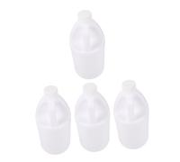 Hemobllo 4 Pièces Bidon Réutilisable D’un Gallon 1l en Plastique avec