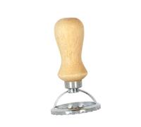 Hemobllo 4 pièces Biscuit Bois avec Dentelé Moules Rond Petit et Grand Carré Ustensiles de Pâtisserie DIY pour Biscuits et Pâte