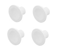Hemobllo 4 Pièces Bouchon de vidange congélateur Bouchon Universel de Drainage congélateur à bornes à vis de Type vis abfssstopfen abfssrohr stopfen Plastique Blanche