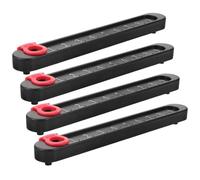 Hemobllo 4 pièces Compteur de Score Multiusage pour Football de Table de Plastique Noir Marqueur de Points Pratique et Portable pour Jeu de Football de Table Couleur Couleur Aléatoire
